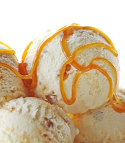 caramel ice cream