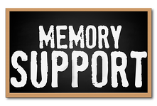 Marjorie P Lee provides memory support