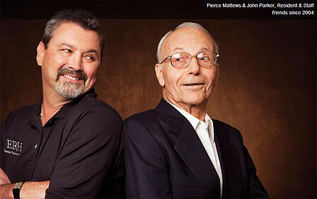 resident and staff friends