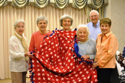 deupree house residents blanket project