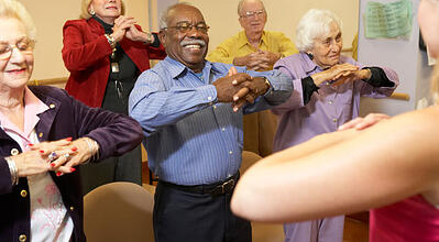 affordable senior living activity