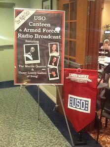 Honoring veterans in the MPL USO Canteen