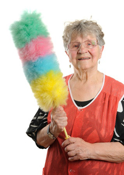senior housing spring cleaning