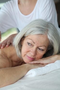 senior woman improving wellness