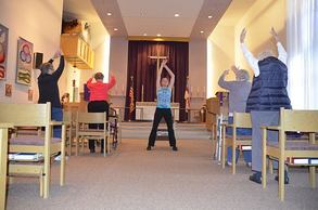 Yoga makes a great addition to any senior wellness program
