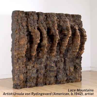 Lace Mountains Artist:Ursula von Rydingsvard (American, b.1942), artist