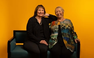 ECH resident Donna and her daughter Cathy.