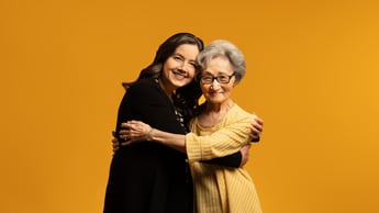 Debbie Cahill, and her mother who lives at ECH