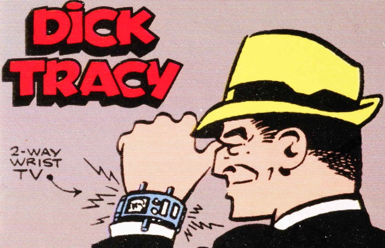 Dick Tracy two-way wrist TV