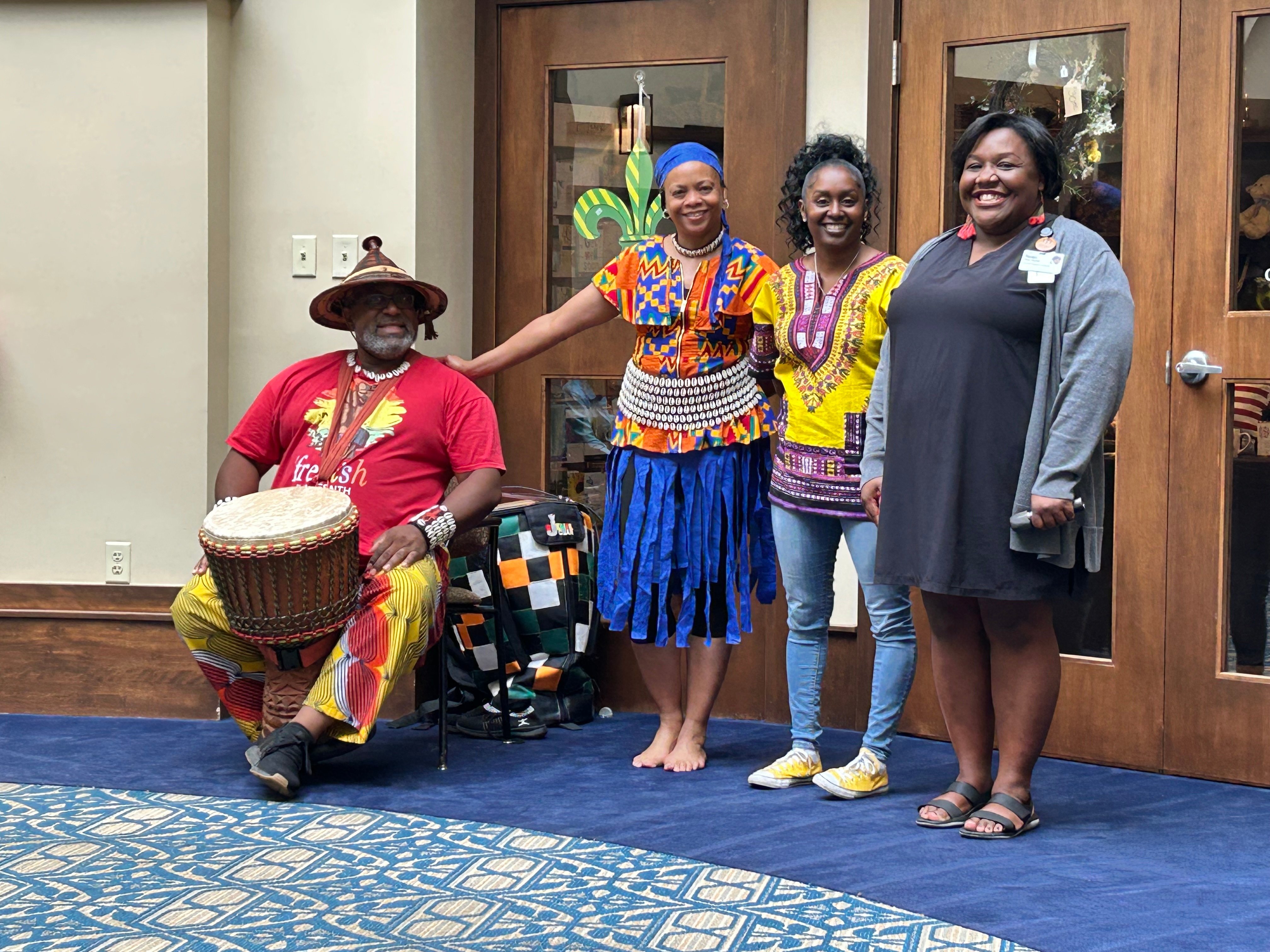 ERS residents celebrate Juneteenth.
