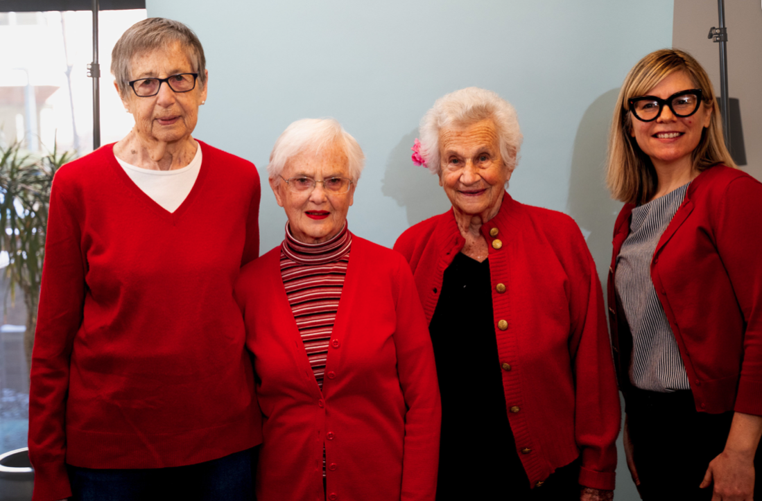 MPL Residents in Red for Heart Month