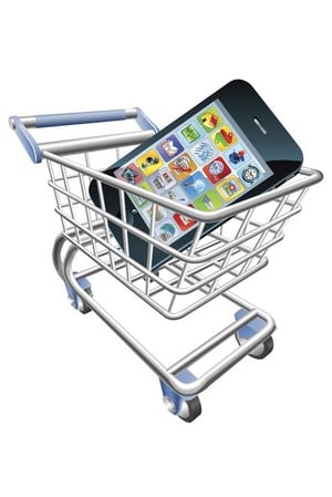 gadget-in-shopping-cart