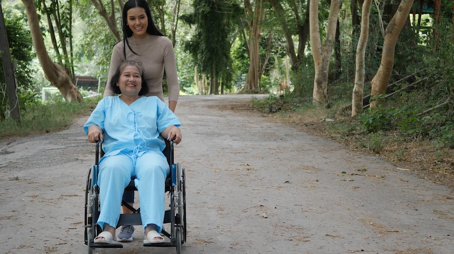 Shannon Braun offers suggestions of ways to ease caregiver stress