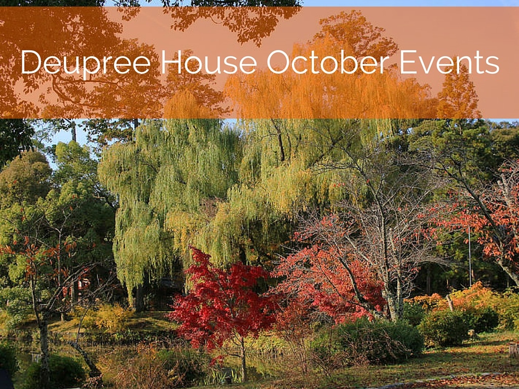 October Events at Deupree House